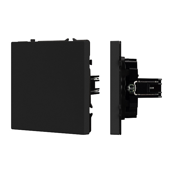 Заглушка поста SCT-NOBE-MGG-SFPL-BK (Arlight, Черный оникс) Lednikoff
