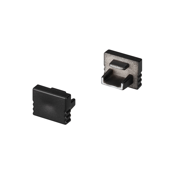 Заглушка SL-MINI-8-H6 BLACK глухая (Arlight, Пластик) Lednikoff