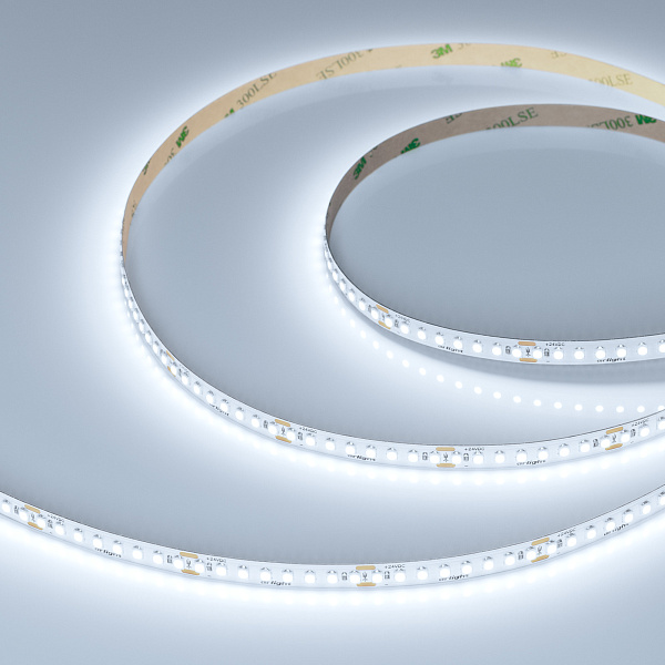Светодиодная лента UL-A176-8mm 24V White6000 (15 W/m, IP20, 5m) (Arlight, 7 лет) Lednikoff