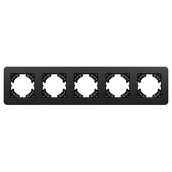 Рамка алюминиевая FRM-AKIRY-SFAL-5-BK (Arlight, -) Lednikoff