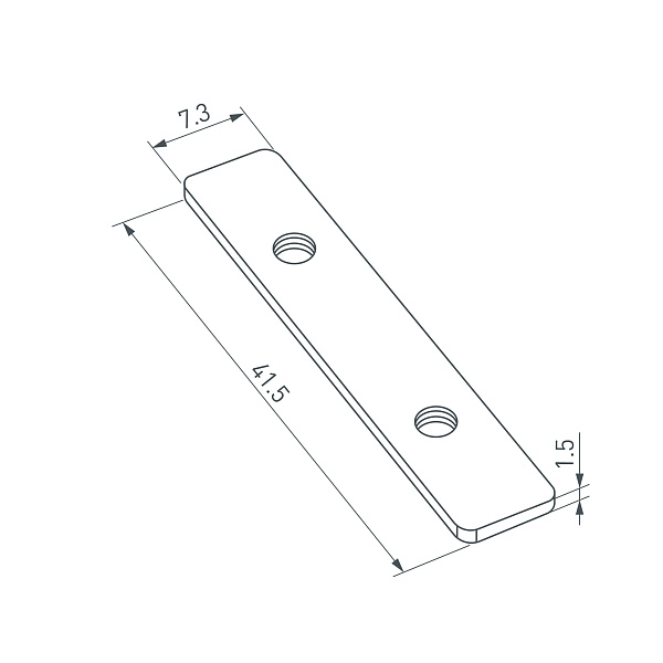 Соединитель профиля FANTOM-W23-180 Set (Arlight, Металл) Lednikoff