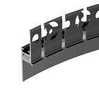 Профиль PLINTUS-FANTOM-BENT-H20-SIDE-2000 BLACK (Arlight, Алюминий) Lednikoff
