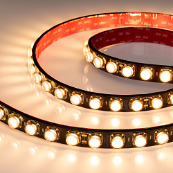 Светодиодная лента герметичная FLT-PS-A42-BLACK-23mm 24V Warm2700 (21 W/m, IP67, 30deg, 5m) (Arlight, -)