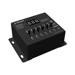INTELLIGENT ARLIGHT Контроллер SMART-DMX-301-43-6G-SUF Black (5-24V, Console) (IARL, IP20 Металл, 5 лет)