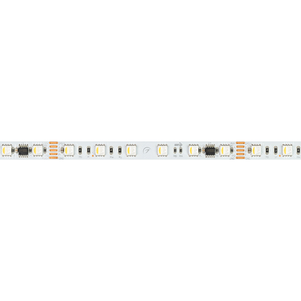 Светодиодная лента DMX-B60-10mm 24V RGBW-PX6 (18 W/m, IP20, 5060, 5m) (Arlight, -) Lednikoff