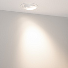 Светильник MS-VORTEX-BUILT-R110-20W Day4000 (WH-WH, 40 deg, 230V) (Arlight, IP20 Металл, 5 лет) Lednikoff