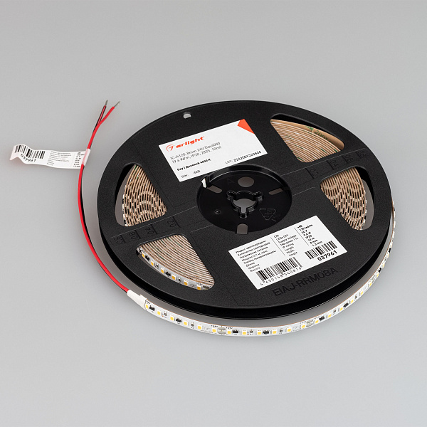 Светодиодная лента IC-A120-8mm 24V Day4000 (9.6 W/m, IP20, 2835, 10m) (Arlight, стабилизированная) Lednikoff