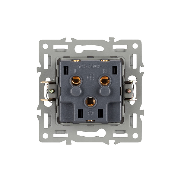 Механизм электрической розетки SCT-MEU1-PL-WH (250V, 16A) (Arlight, -) Lednikoff