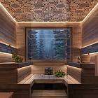 Светодиодная лента герметичная MOONLIGHT-TOP-X320-13x12mm 24V Warm3000 (5 W/m, IP67, sauna, 5m, wire x1) (Arlight, Вывод вниз, 3 года)