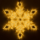 Фигура светодиодная ARD-SNOWFLAKE-M9-900x900-360LED Warm (230V, 22W) (Ardecoled, IP65) Lednikoff