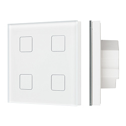 INTELLIGENT ARLIGHT Сенсорная панель DALI-301-11-IN White (BUS/24V, Backlight) (IARL, IP20 Пластик, 5 лет)