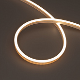 Светодиодная лента герметичная WAVE-SIDE-PU-A120-06x12mm 24V Warm3500 (8 W/m, IP68, 3m, wire x1) (Arlight, Вывод прямой, 3 года)