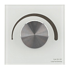 Панель SMART-P98-DIM-G-IN White (230V, 1.5A, 0/1-10V, Rotary, 2.4G) (Arlight, Стекло) Lednikoff