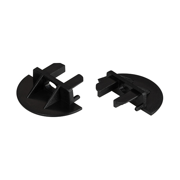 Заглушка для MIC-FS-R черная с отверстием (Arlight, Пластик) Lednikoff