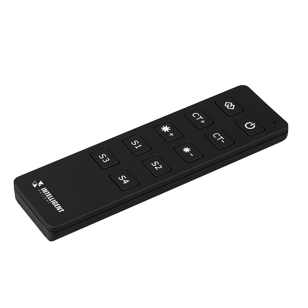 INTELLIGENT ARLIGHT Пульт SMART-ZB-801-22-1G-4SC Black (3V) (IARL, IP20 Пластик, 5 лет) Lednikoff