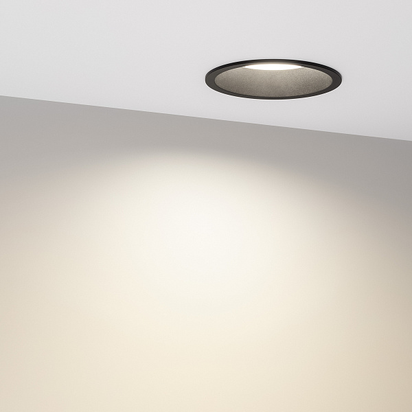 Светильник MS-BREEZE-BUILT-R104-12W Day4000 (BK, 85 deg, 230V) (Arlight, IP20 Металл, 3 года) Lednikoff