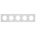 Рамка пластиковая FRM-PERIO-PL-5-WH (Arlight, -) Lednikoff