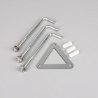 Светильник LGD-LANDMARK-BOLL-H800-20W Warm3500-MIX (GR, 300 deg, 230V) (Arlight, IP65 Металл, 5 лет) Lednikoff