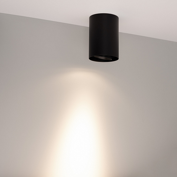 Светильник SP-FOCUS-R86-10W Day4000 (BK, 15 deg, 230V) (Arlight, IP54 Металл, 5 лет) Lednikoff
