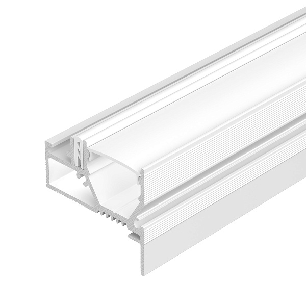 Профиль STRETCH-20-WALL-D-SIDE-2000 WHITE (Arlight, Алюминий) Lednikoff