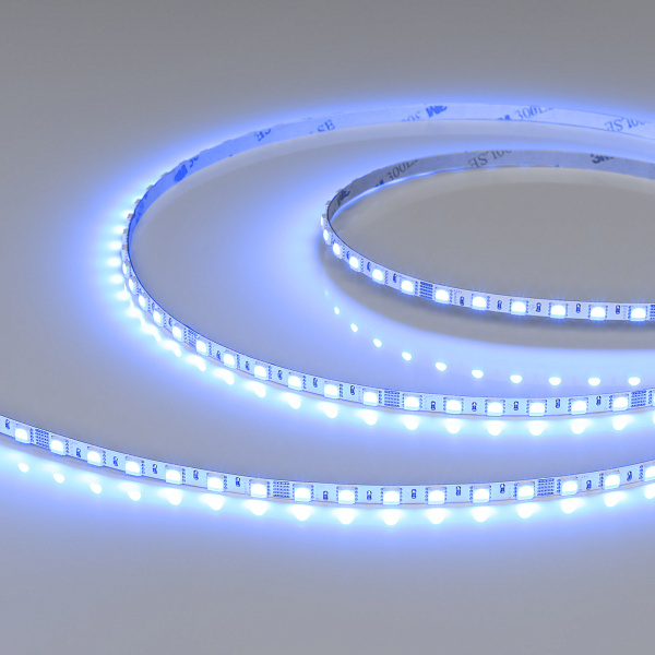 Светодиодная лента RT-H96-5mm 24V RGBW-White-4-in-1 (10 W/m, IP20, 5m) (Arlight, узкая) Lednikoff