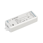 INTELLIGENT ARLIGHT Диммер SMART-SET-PWM-105-52-MULTI-SUF White (12-24V, 5x3A, ПДУ RING 10кн, 2.4G) (IARL, IP20 Пластик, 5 лет) Lednikoff