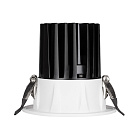 Светильник MS-ATOLL-BUILT-R86-10W Warm3000 (WH, 60 deg, 230V) (Arlight, IP54 Металл, 5 лет) Lednikoff