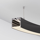 Профиль SL-ARC-3535-D3000-A45 BLACK (1180мм, дуга 1 из 8) (Arlight, Алюминий) Lednikoff