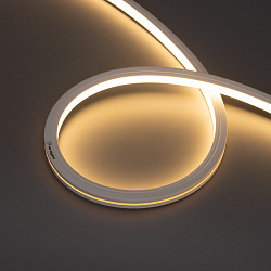 Светодиодная лента герметичная MOONLIGHT-PRO-TOP-X320-16x16mm 48V Warm3000 (10 W/m, IP67, 30m, wire x2) (Arlight, Вывод боковой, 7 лет)