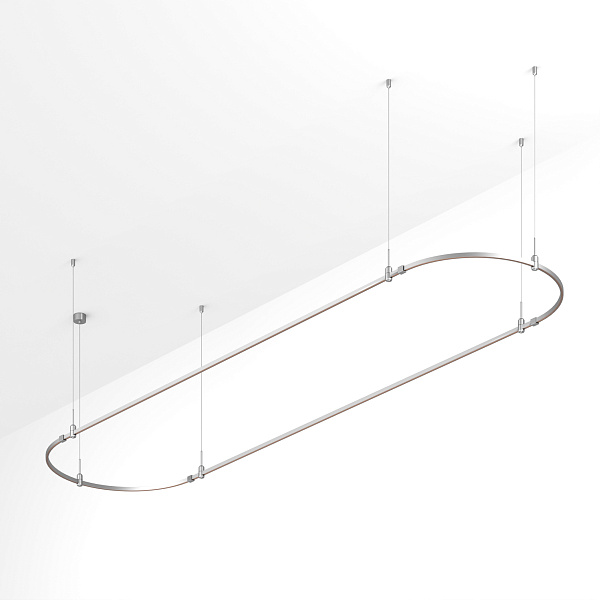 Основание ART-APRIORI-OVAL-HANG-4000x1000 (TN) (Arlight, IP20 Металл, 3 года)