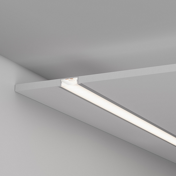 Профиль с экраном ARH-WIDE-F-H10-2000 ANOD+OPAL (Arlight, Алюминий) Lednikoff