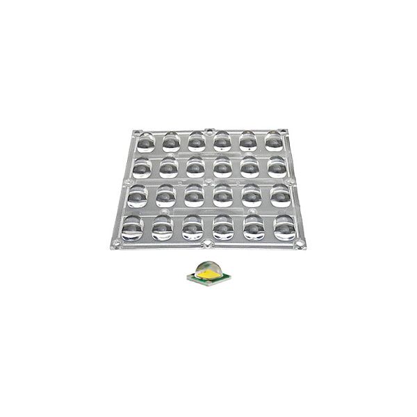 Блок линз 24BST-XP (130x65°, 24x LED) (Turlens, -) Lednikoff