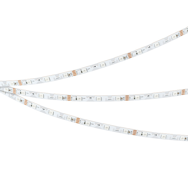 Светодиодная лента SPI-RZ-F60-6mm 12V RGB-PX1-BPT (7 W/m, IP20, 3535, 5m) (Arlight, -) Lednikoff