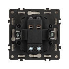 Механизм выключателя одноклавишный перекрёстный SWT-NOBE-MKX1-SFPL-IS (230V, 10A) (Arlight, Никель) Lednikoff