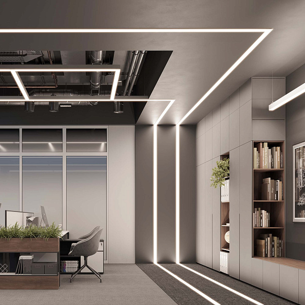 Профиль FLOOR60-H26-3000 ANOD (Arlight, Алюминий) Lednikoff