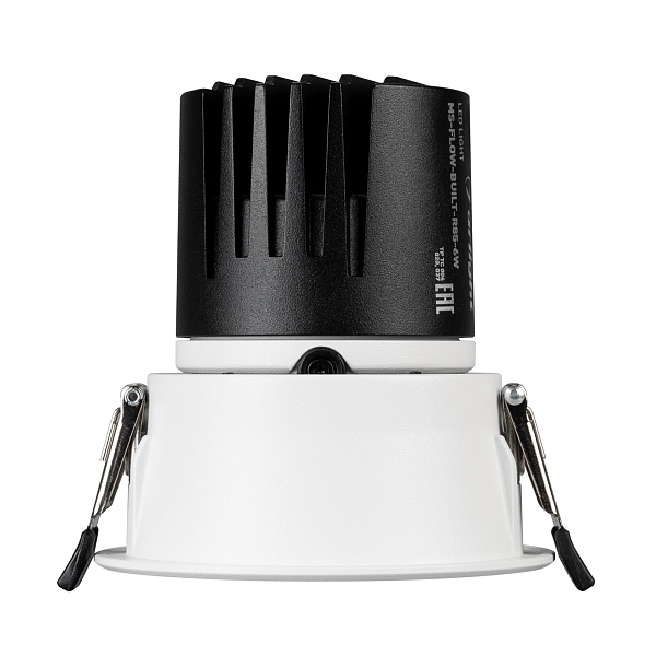 Светильник MS-FLOW-BUILT-R85-12W Day4000 (WH, 15 deg, 230V) (Arlight, IP20 Металл, 5 лет) Lednikoff