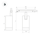 Светильник MAG-ORIENT-SPOT-R35-6W Day4000-MIX (BK, 24 deg, 48V, TUYA) (Arlight, IP20 Металл, 5 лет) Lednikoff