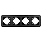 Рамка алюминиевая FRM-AKIRY-AL-4-BK (Arlight, -) Lednikoff