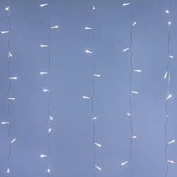 Светодиодная гирлянда ARD-CURTAIN-HOME-1500x1500-CLEAR-144LED White (230V, 6W) (Ardecoled, IP20)
