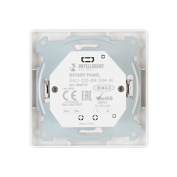 INTELLIGENT ARLIGHT Роторная панель DALI-233-BR-DIM-IN (BUS, 230V) (IARL, -) Lednikoff