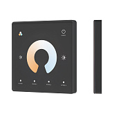 INTELLIGENT ARLIGHT Сенсорная панель SMART-RF-801-11-1G-4SC-MIX черный (3V, 2.4G) накладная (IARL, IP20 Пластик, 5 лет)