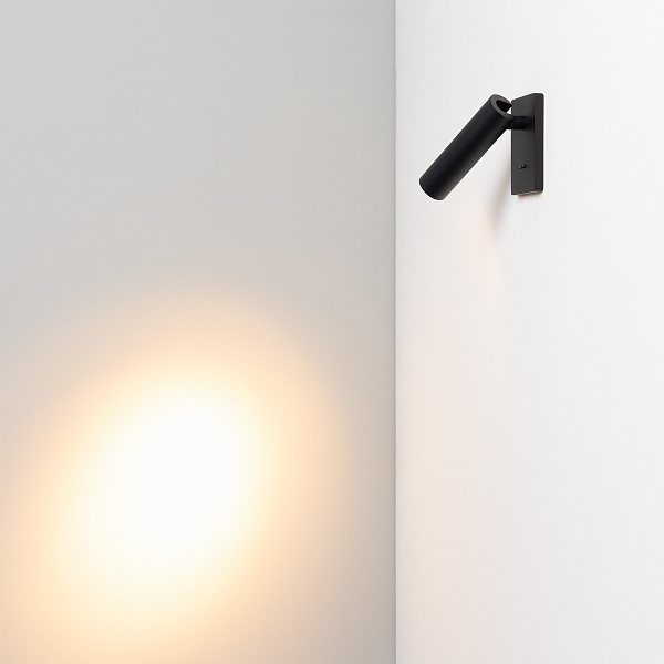 Светильник SP-READER-S60x86-3W Warm2700 (BK, 20 deg, 230V) (Arlight, IP20 Металл, 3 года) Lednikoff