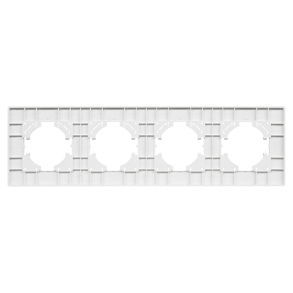 Рамка пластиковая FRM-PERIO-PL-4-WH (Arlight, -) Lednikoff