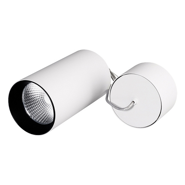 Светильник SP-POLO-HANG-R85-15W White5000 (WH-BK, 40 deg) (Arlight, IP20 Металл, 3 года) Lednikoff