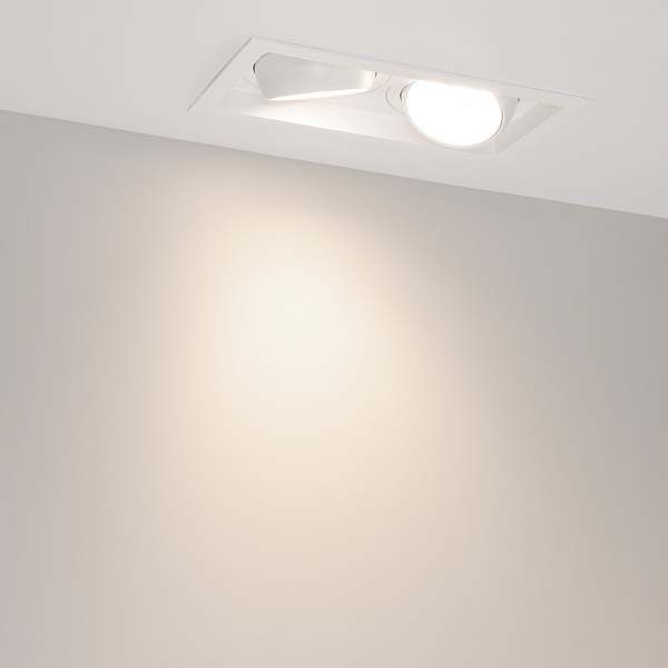Светильник MS-VORTEX-BUILT-S250x140-2x30W Day4000 (WH-WH, 50 deg, 230V) (Arlight, IP20 Металл, 5 лет) Lednikoff