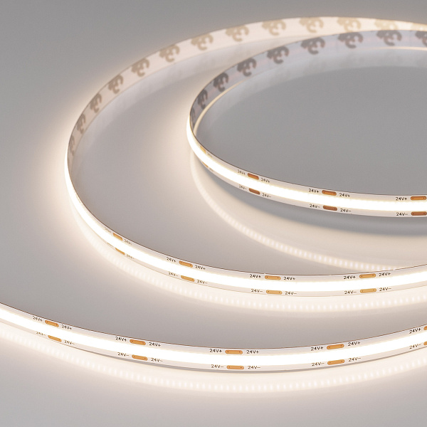 Светодиодная лента COB-X544-8mm 24V Warm3500 (11.5 W/m, IP20, 5m) (Arlight, -) Lednikoff