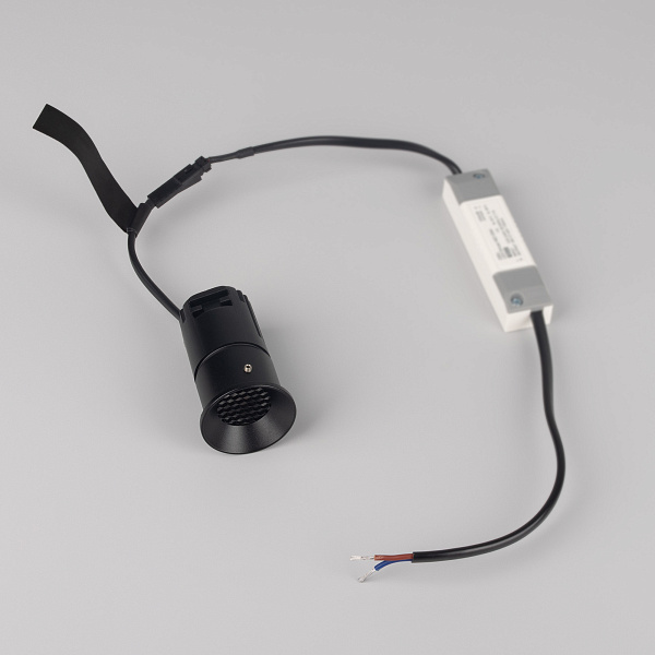 Светильник безрамочный DL-INTRAL-R39-6W Day4000 (Черный RAL9005, 15 deg, 230V) (Arlight, IP20 Металл, 5 лет) Lednikoff