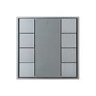 INTELLIGENT ARLIGHT Кнопочная панель DALI-201-23-8K-D2-IN Silver (BUS, Frame) (IARL, IP20 Металл, 3 года) Lednikoff