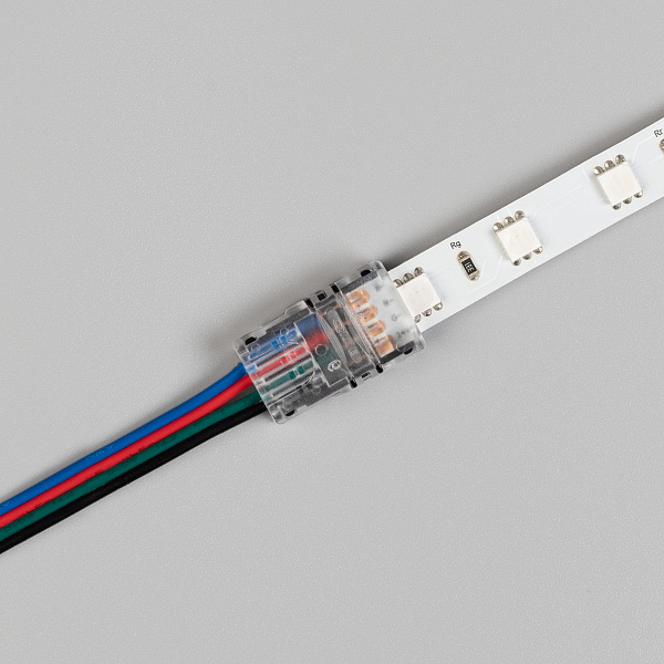 Коннектор HIP-RGB-10-4pin-STW (Arlight, -) Lednikoff