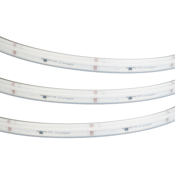 Светодиодная лента герметичная DMX-COB-PS-X1008-21mm 24V RGB-PX126 (11 W/m, IP67, CSP, 5m) (Arlight, -) Lednikoff